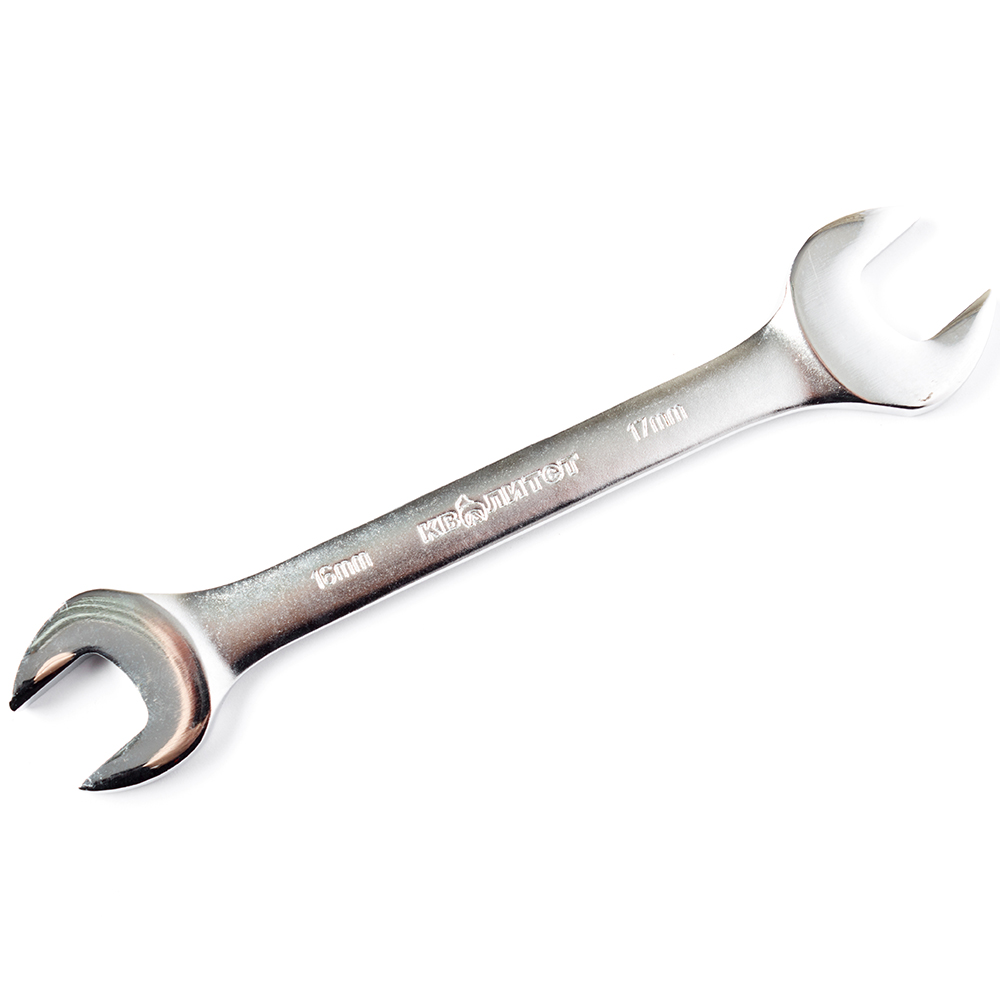 Ключ гаечный рожковый Квалитет 16*17 мм КР-1617