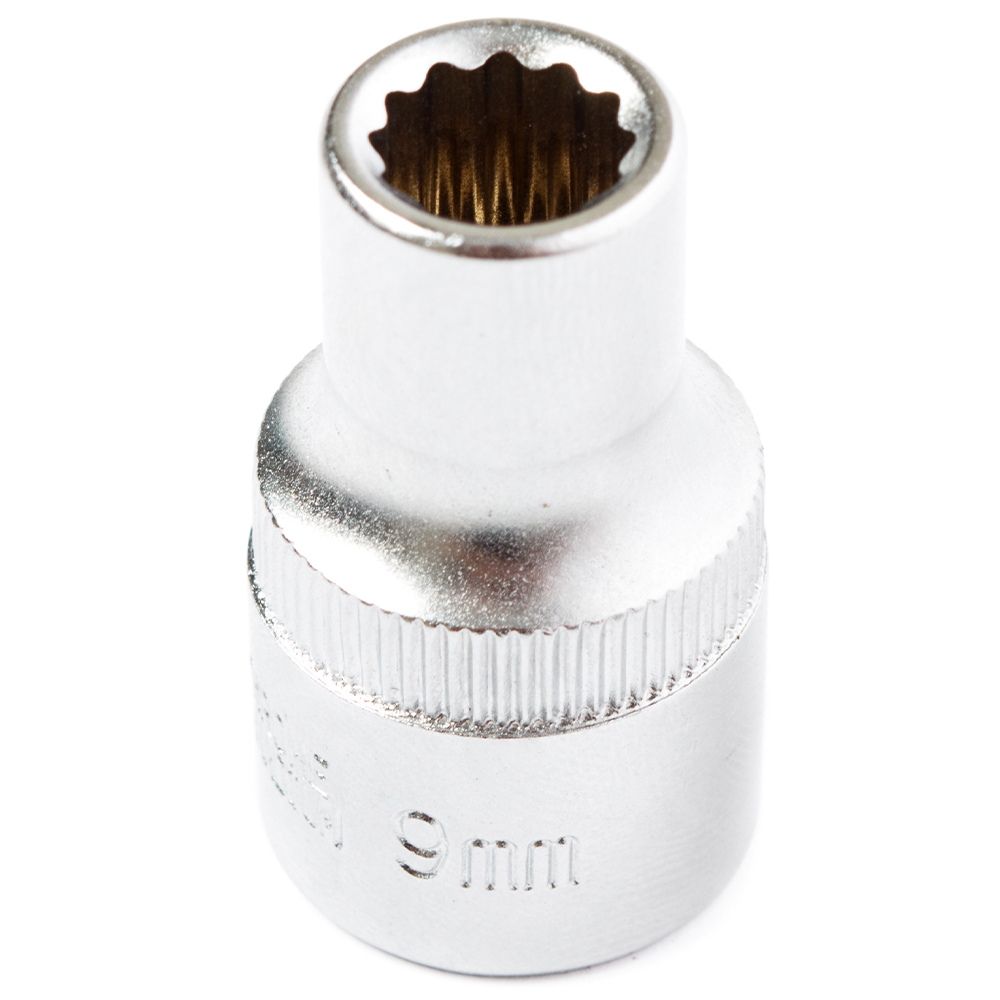 Головка торцевая Квалитет 12-гранная 1/2" 9 мм ГТ12-09-12