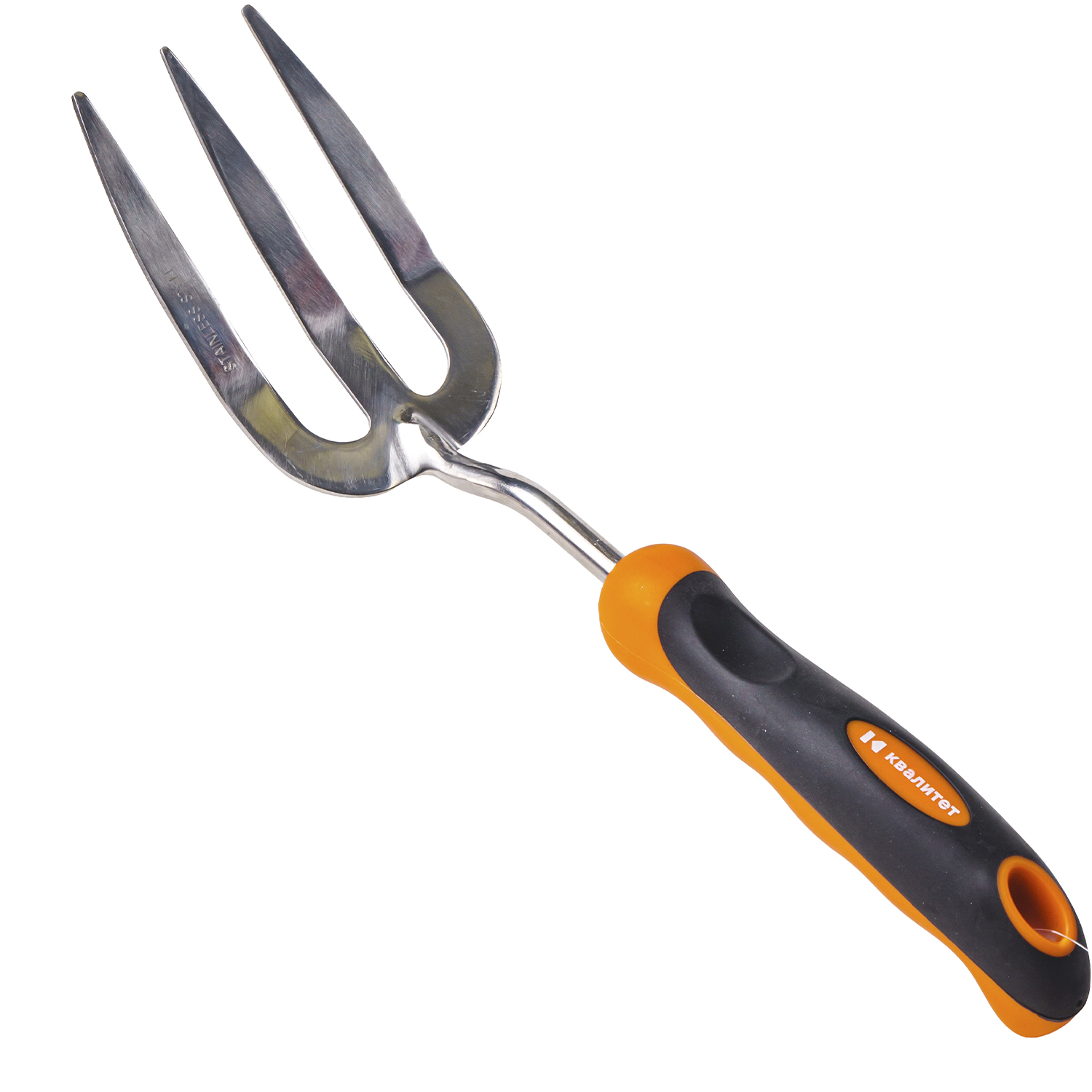 Рыхлитель-тяпка Квалитет нержавеющая сталь 3 зуба 105мм Р-3-105