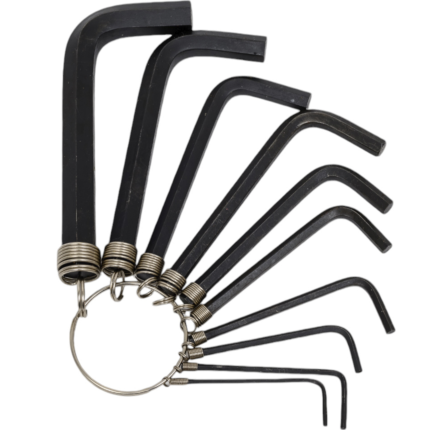 Набор ключей шестигранных Квалитет на кольце 10 шт. НКИШ-10