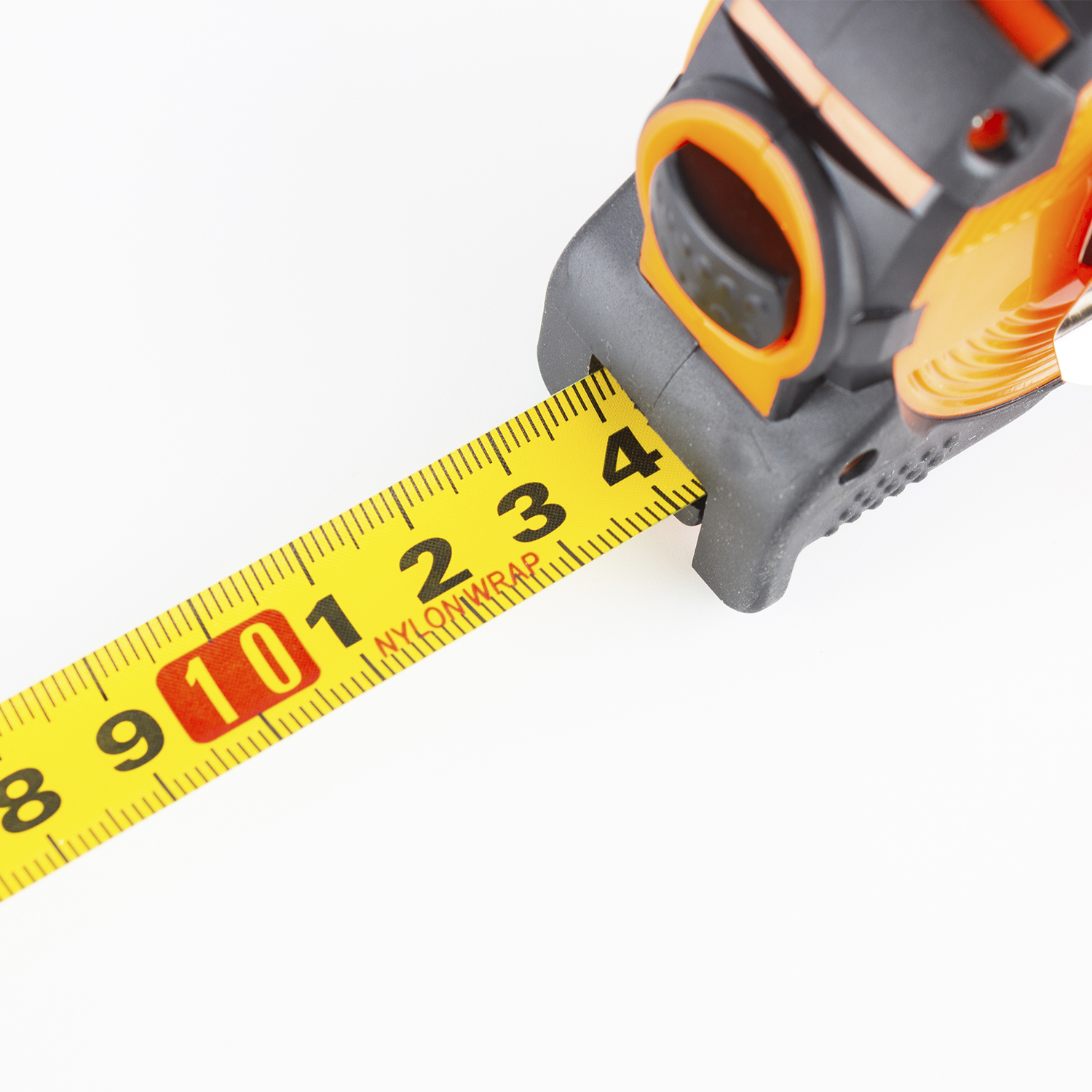 Рулетка Квалитет автостоп, двухсторонний зацеп с магнитом, обрезиненный корпус, 3 м х 16 мм РАЗ-3-16