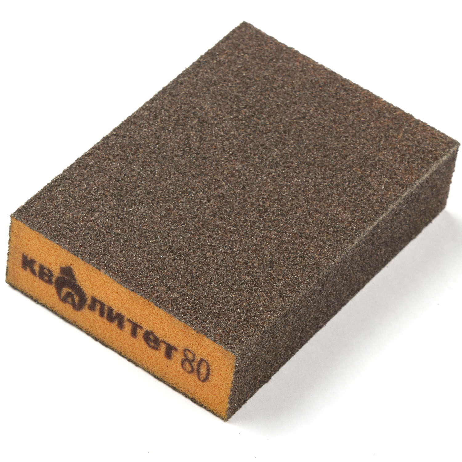 Губка шлифовальная Квалитет 70х100х25мм P80 ГШ-80