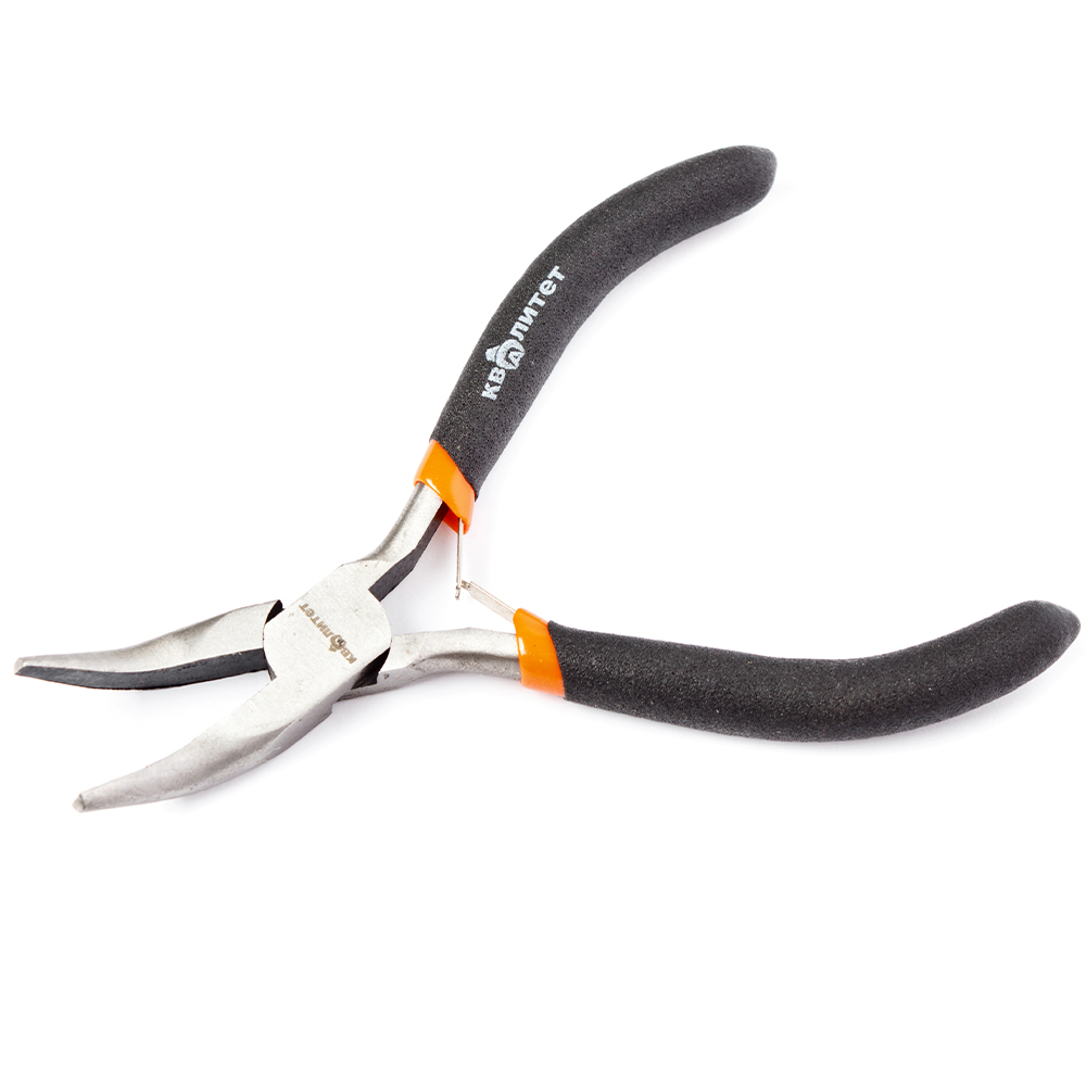 Длинногубцы Квалитет Mini изогнутые 130 мм ДИ-130