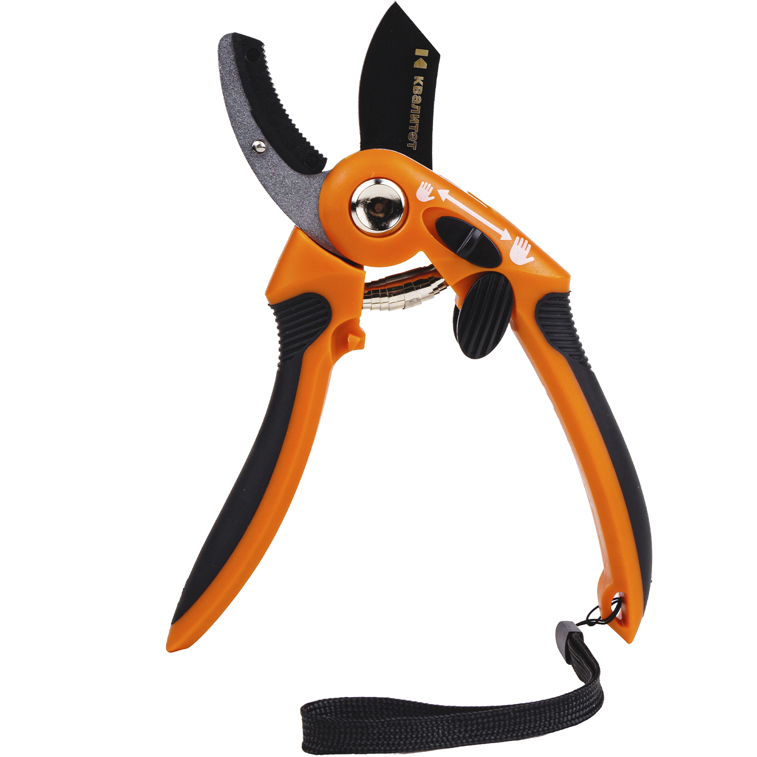 Секатор Квалитет контактный с тефлоновым покрытием с регулировкой захвата 210мм СК-ТРЗ-210