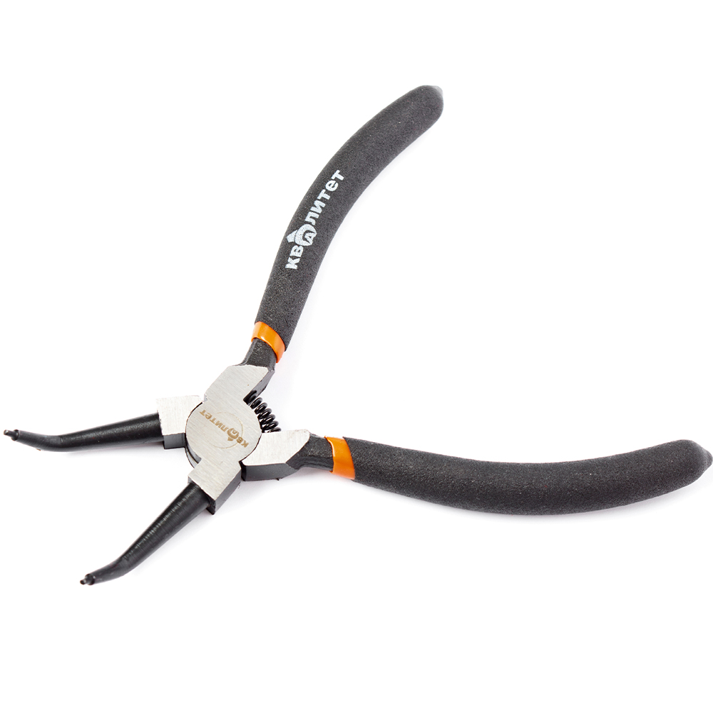 Съемник Квалитет для внутренних стопорных колец изогнутые губки 150 мм ССК-150CИ