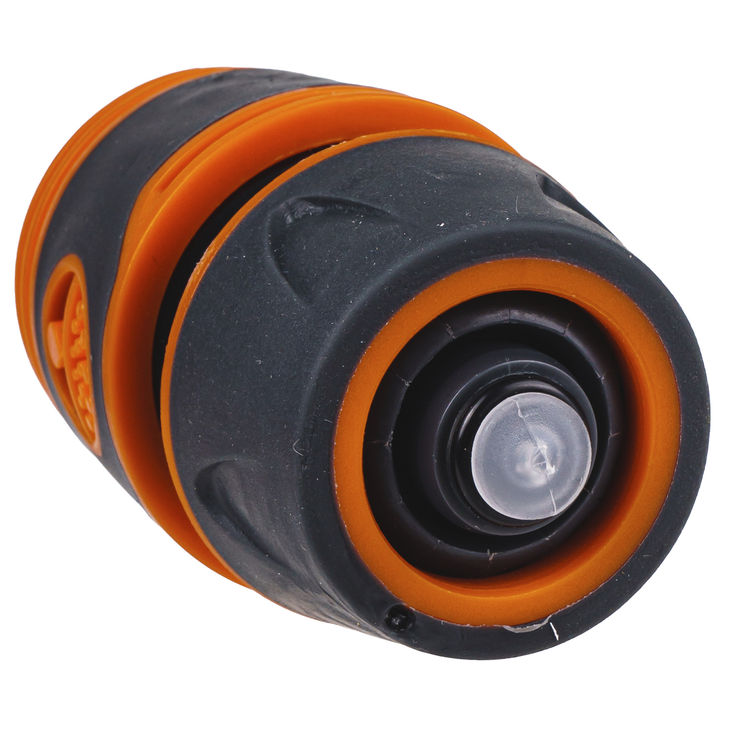 Соединитель быстросъемный с аквастопом Квалитет для шланга 1/2" СБ-12А