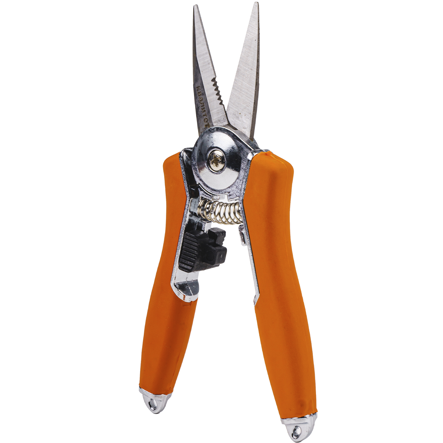 Секатор Квалитет контактный мини прямой 158мм СК-МП-158