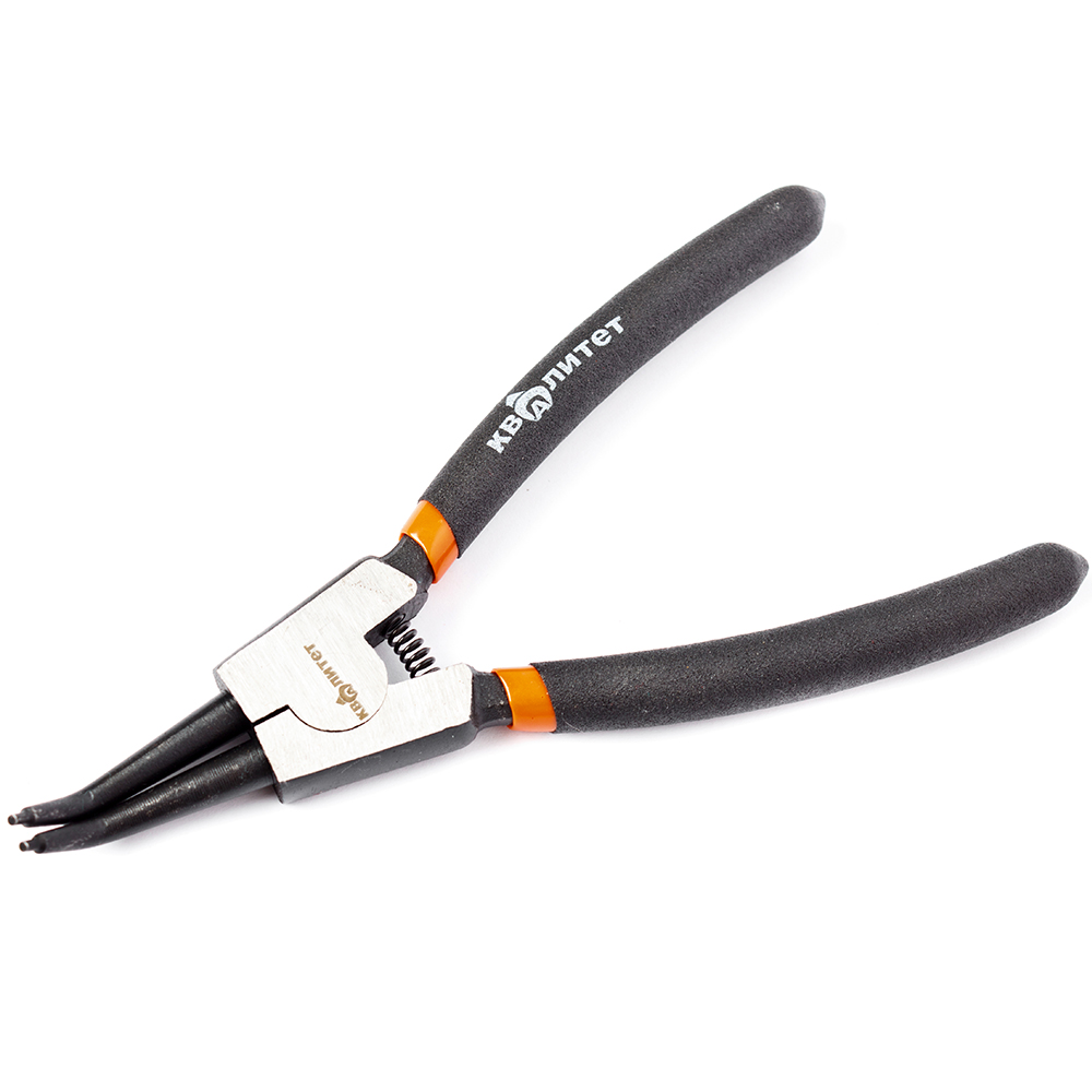 Съемник Квалитет для внешних стопорных колец изогнутые губки 150 мм ССК-150РИ