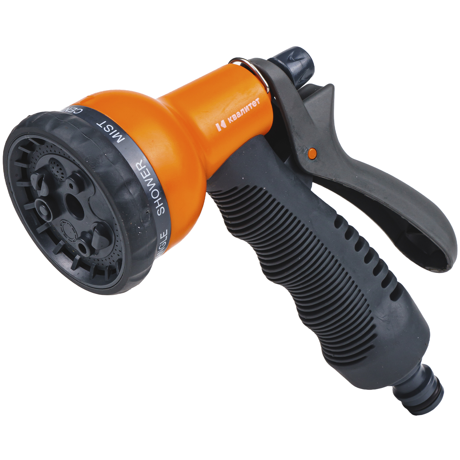 Пистолет-распылитель Квалитет 8 режимов пластиковый ПР-8П