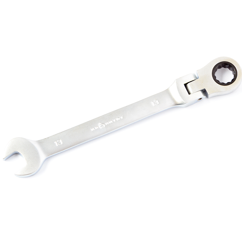 Ключ гаечный комбинированный с трещоткой Квалитет 13 мм ККТ-13Ш