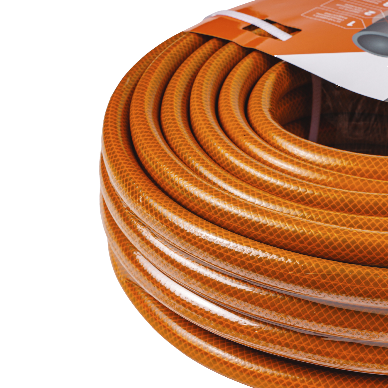 Шланг поливочный Квалитет 3/4" 3-х слойный, армированный, 25м ШП3-34-25