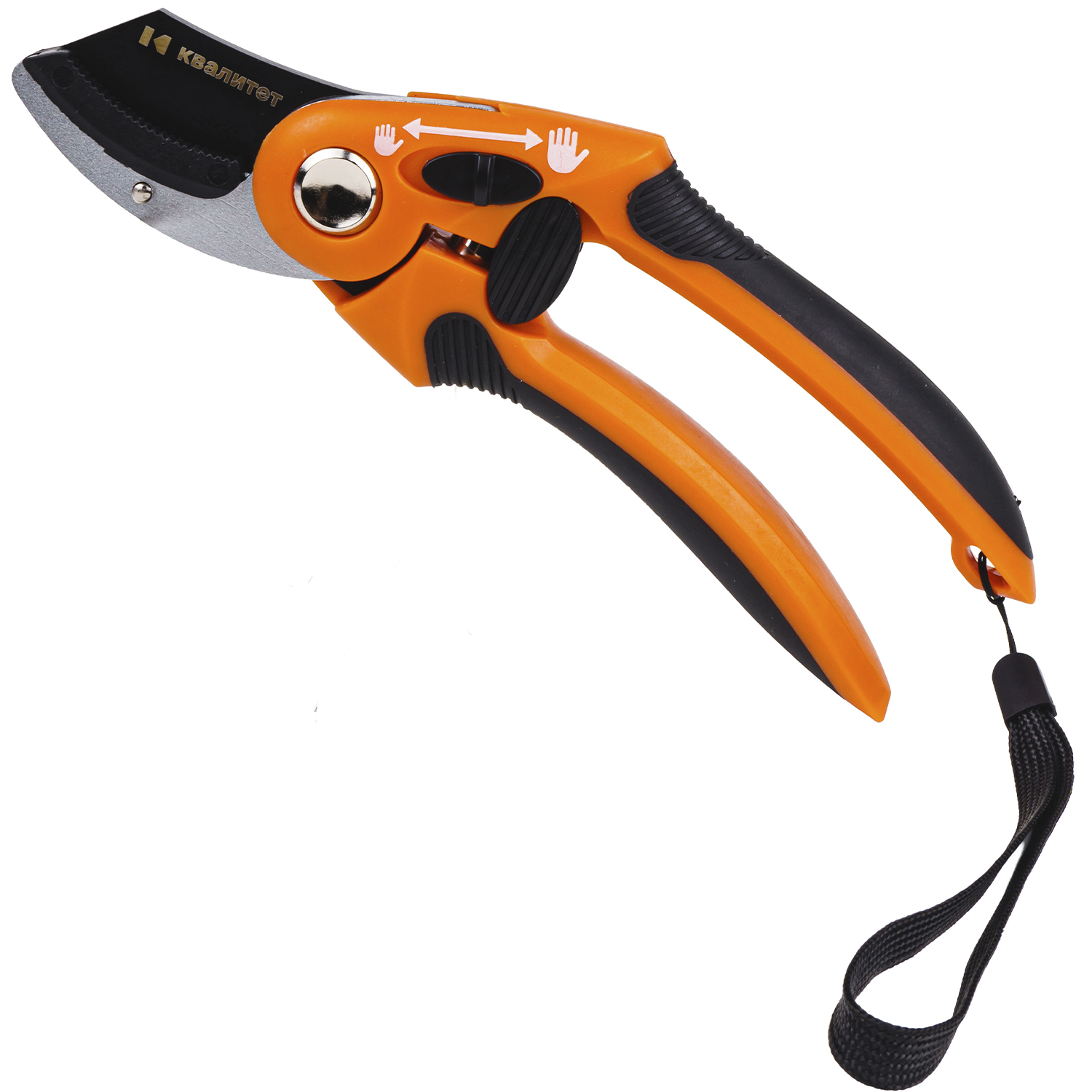 Секатор Квалитет контактный с тефлоновым покрытием с регулировкой захвата 210мм СК-ТРЗ-210