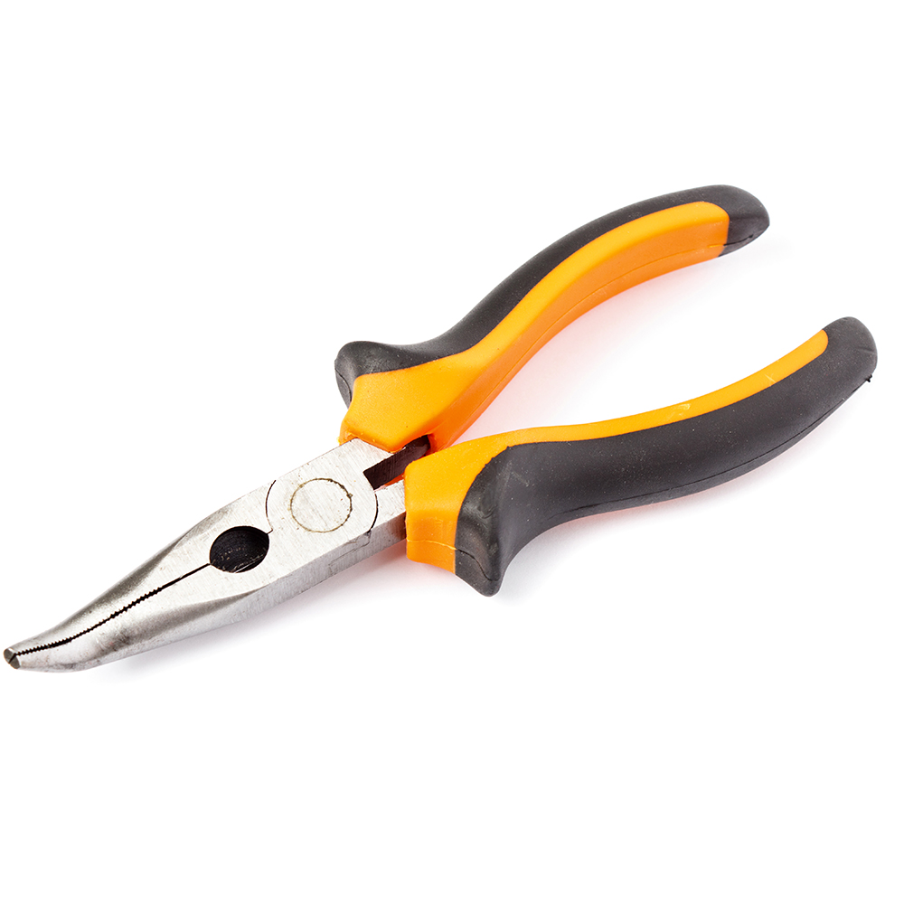 Длинногубцы Квалитет изогнутые 160 мм ДИ-160