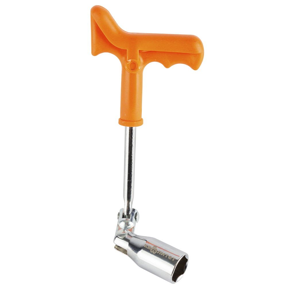 Ключ свечной Квалитет 21мм шарнирный КС-21