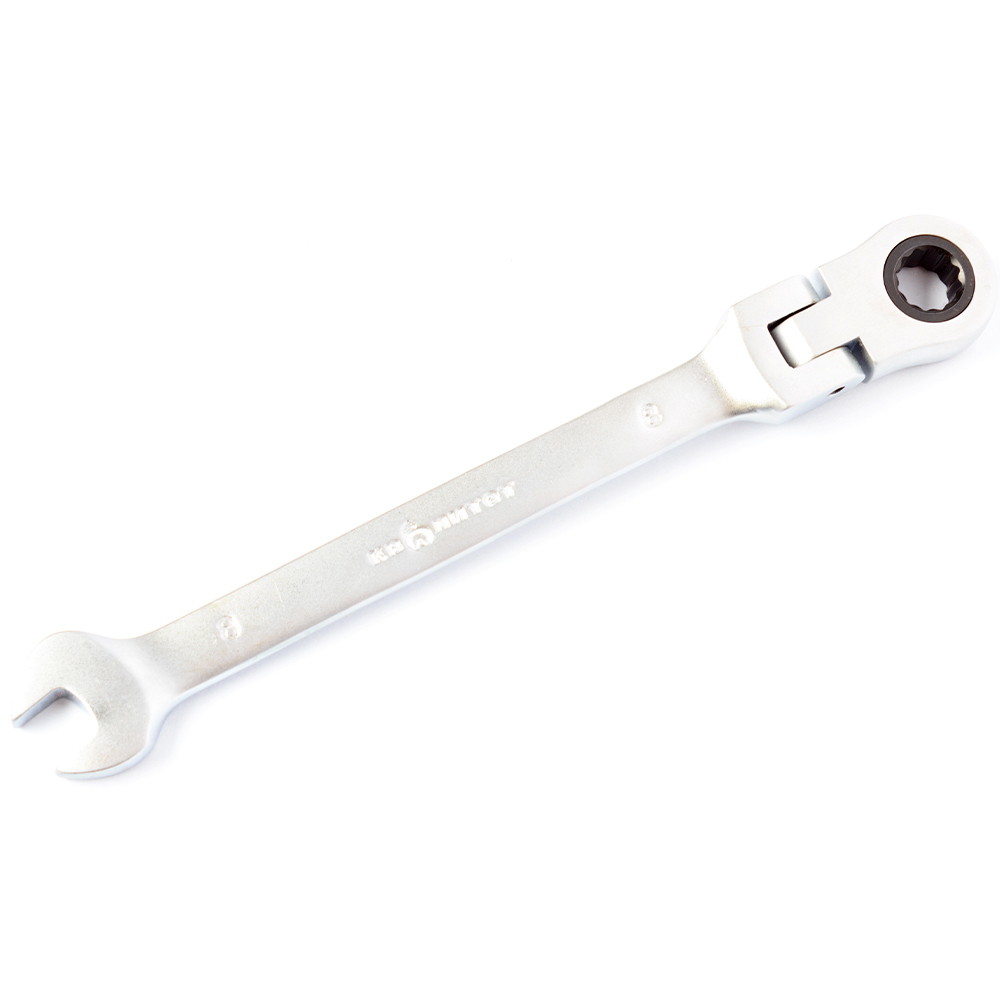 Ключ гаечный комбинированный с трещоткой Квалитет 8 мм ККТ-8Ш