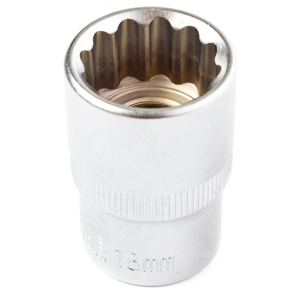 Головка торцевая Квалитет 12-гранная 1/2" 18 мм ГТ12-18-12