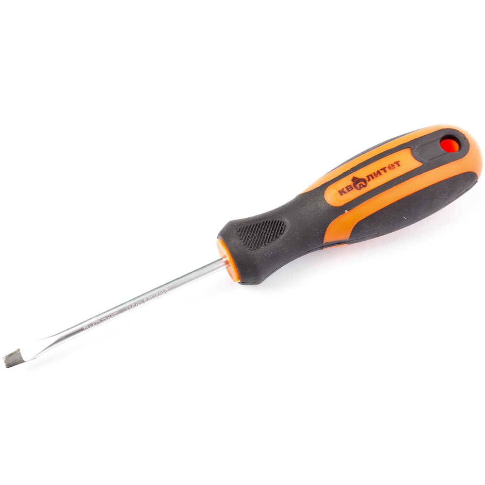Отвертка прямой шлиц Квалитет SL4x75 мм ОП-4-75