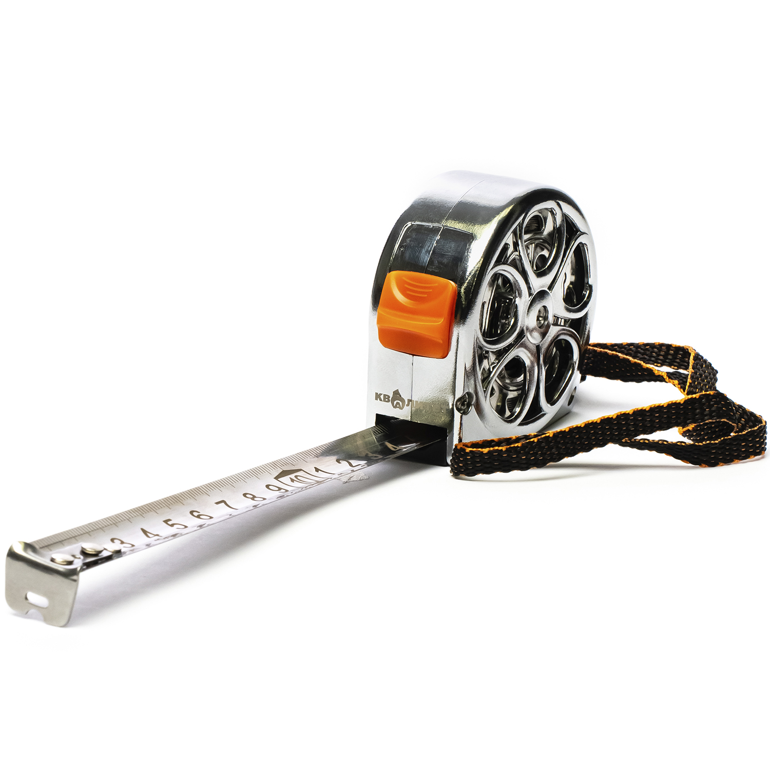 Рулетка Квалитет с полотном из нержавеющей стали 5 м х 19 мм РН-5-19