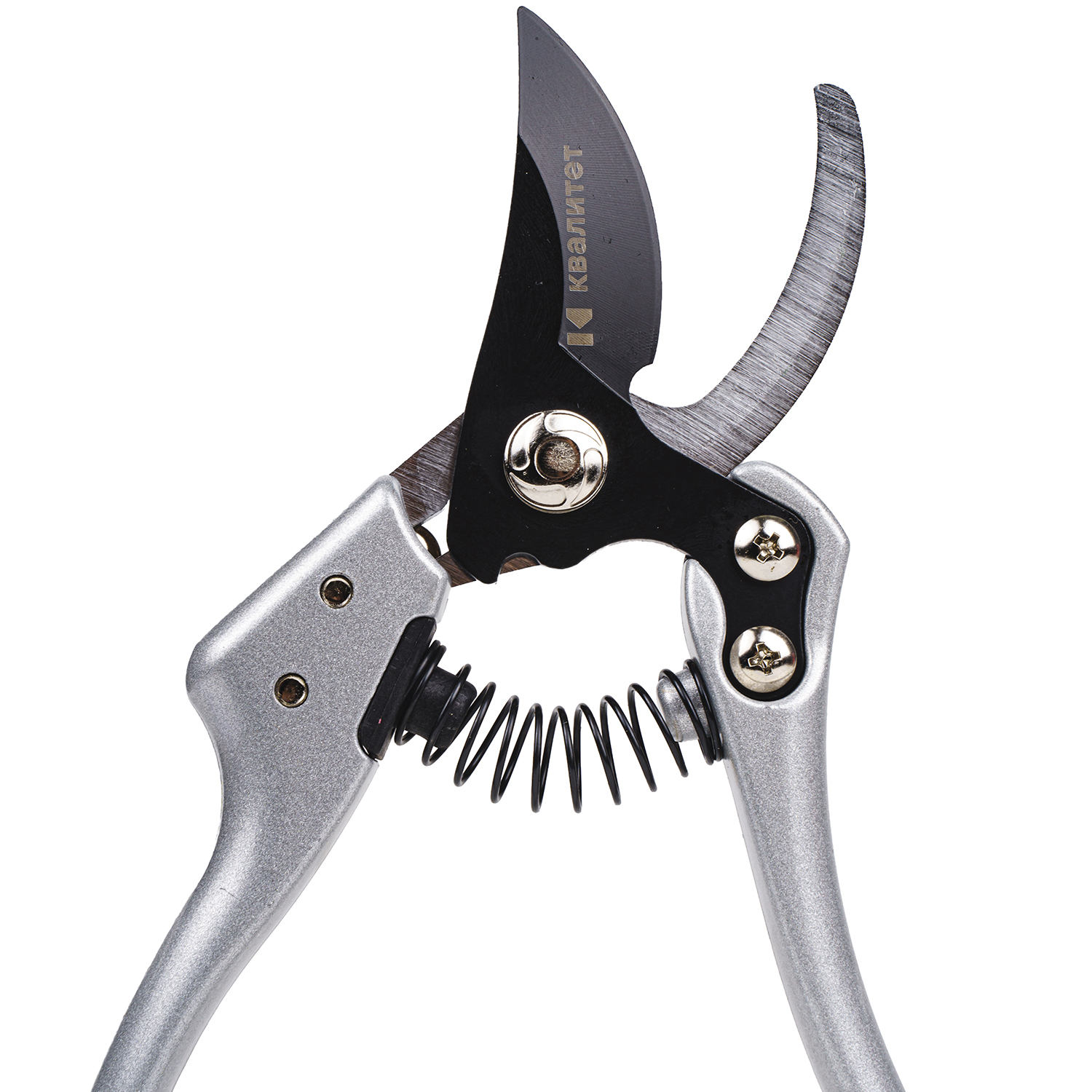 Секатор Квалитет плоскостной с тефлоновым покрытием с алюминиевыми рукоятками 210мм СП-ТА-210