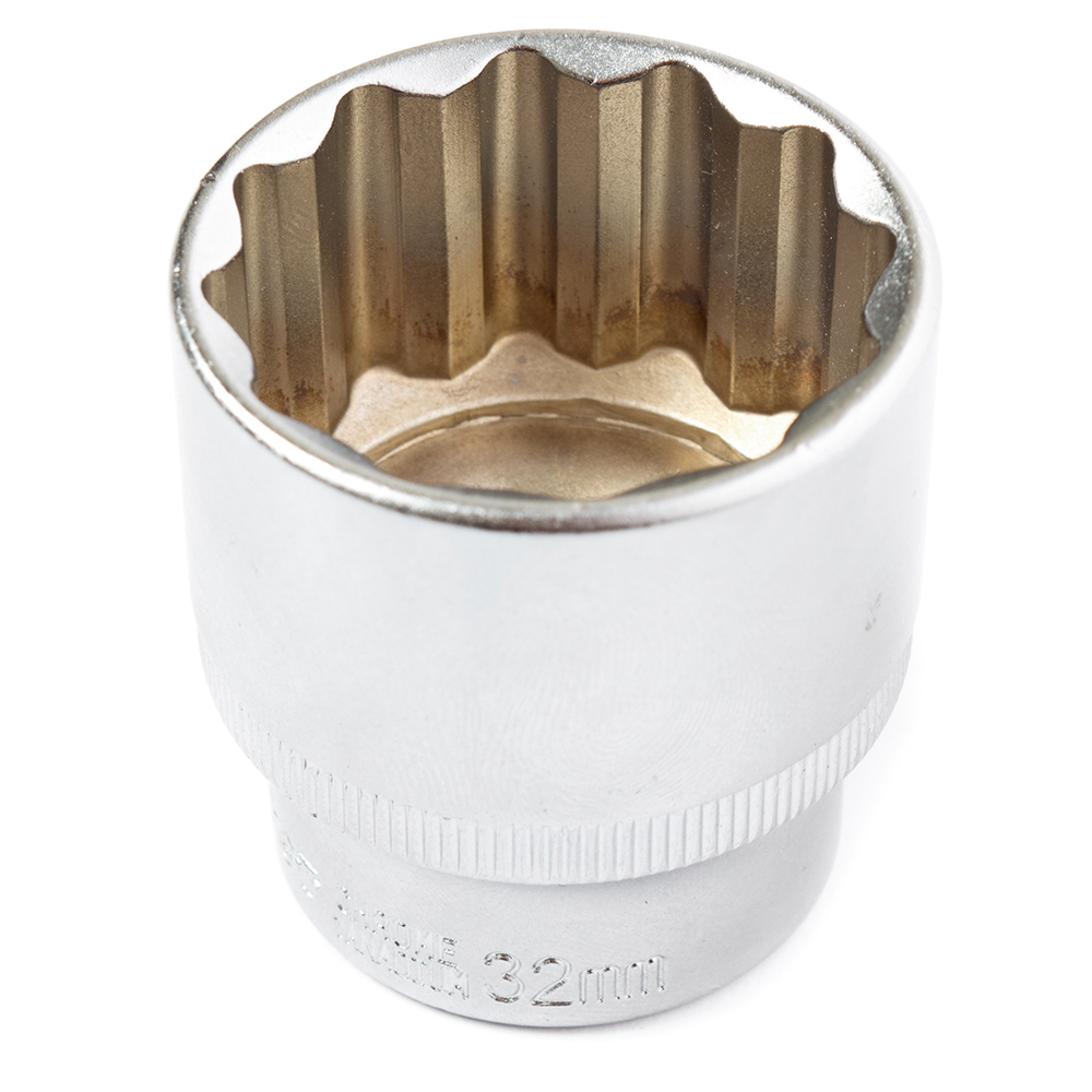 Головка торцевая Квалитет 12-гранная 1/2" 32 мм ГТ12-32-12