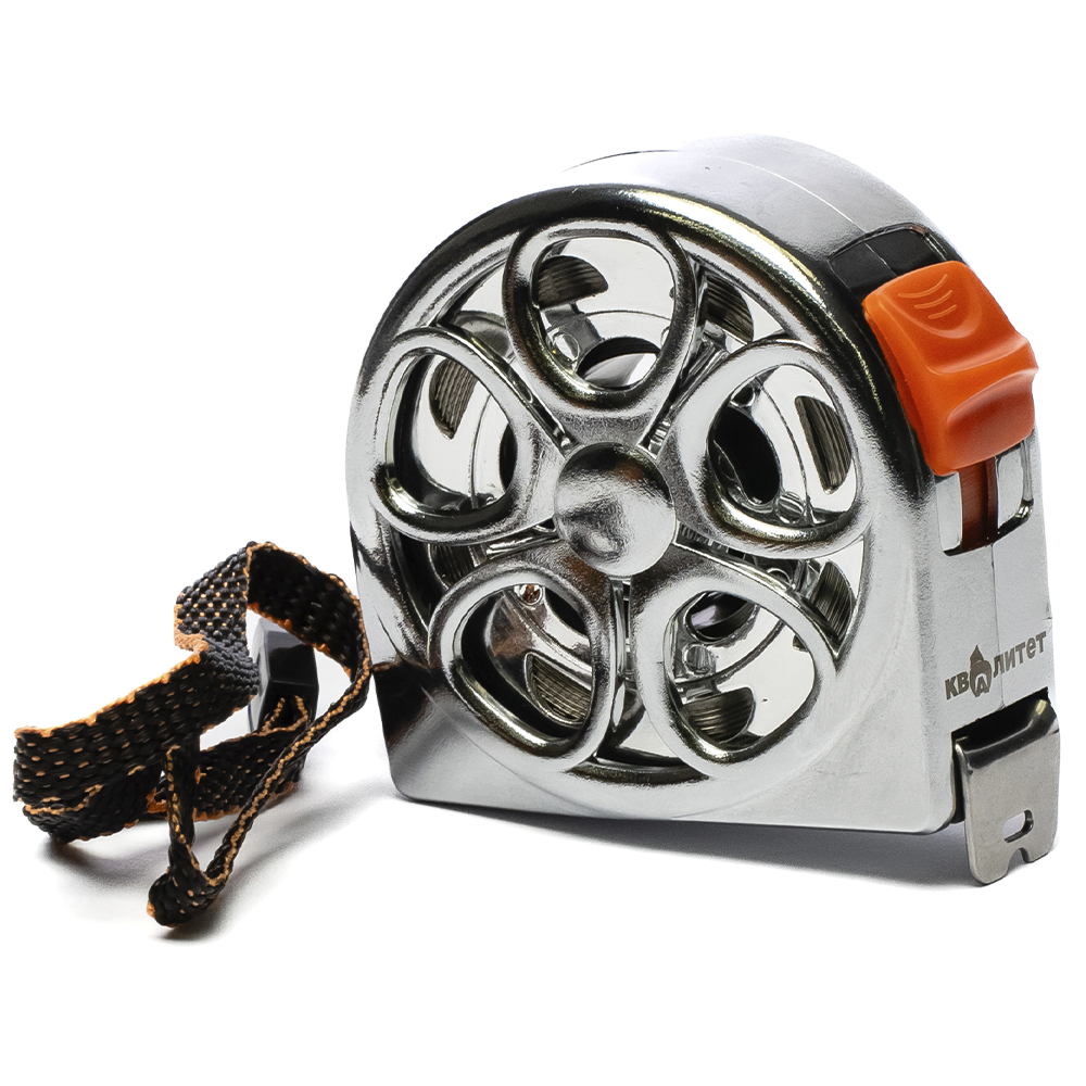 Рулетка Квалитет с полотном из нержавеющей стали 5 м х 19 мм РН-5-19