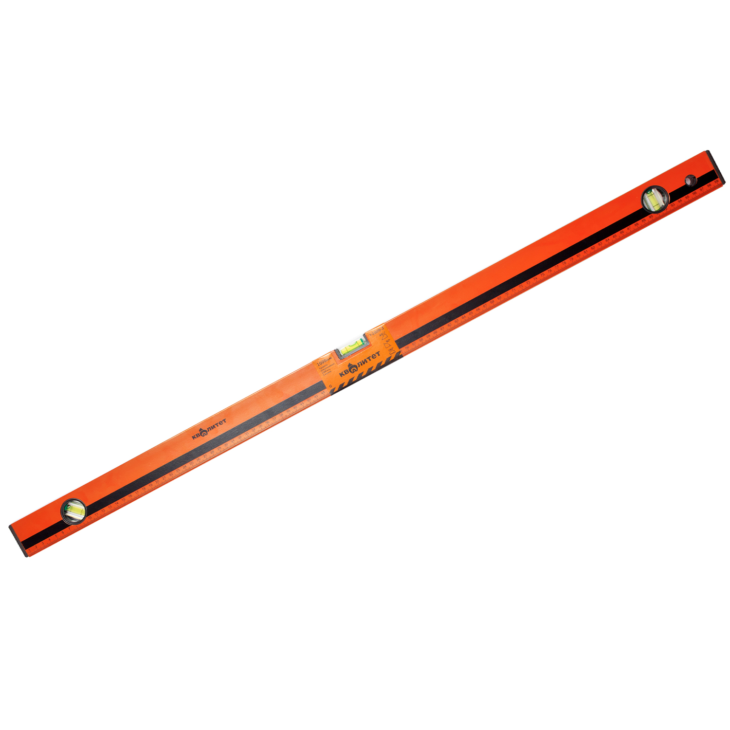 Уровень алюминиевый Квалитет 800 мм 3 глазка У-800-3