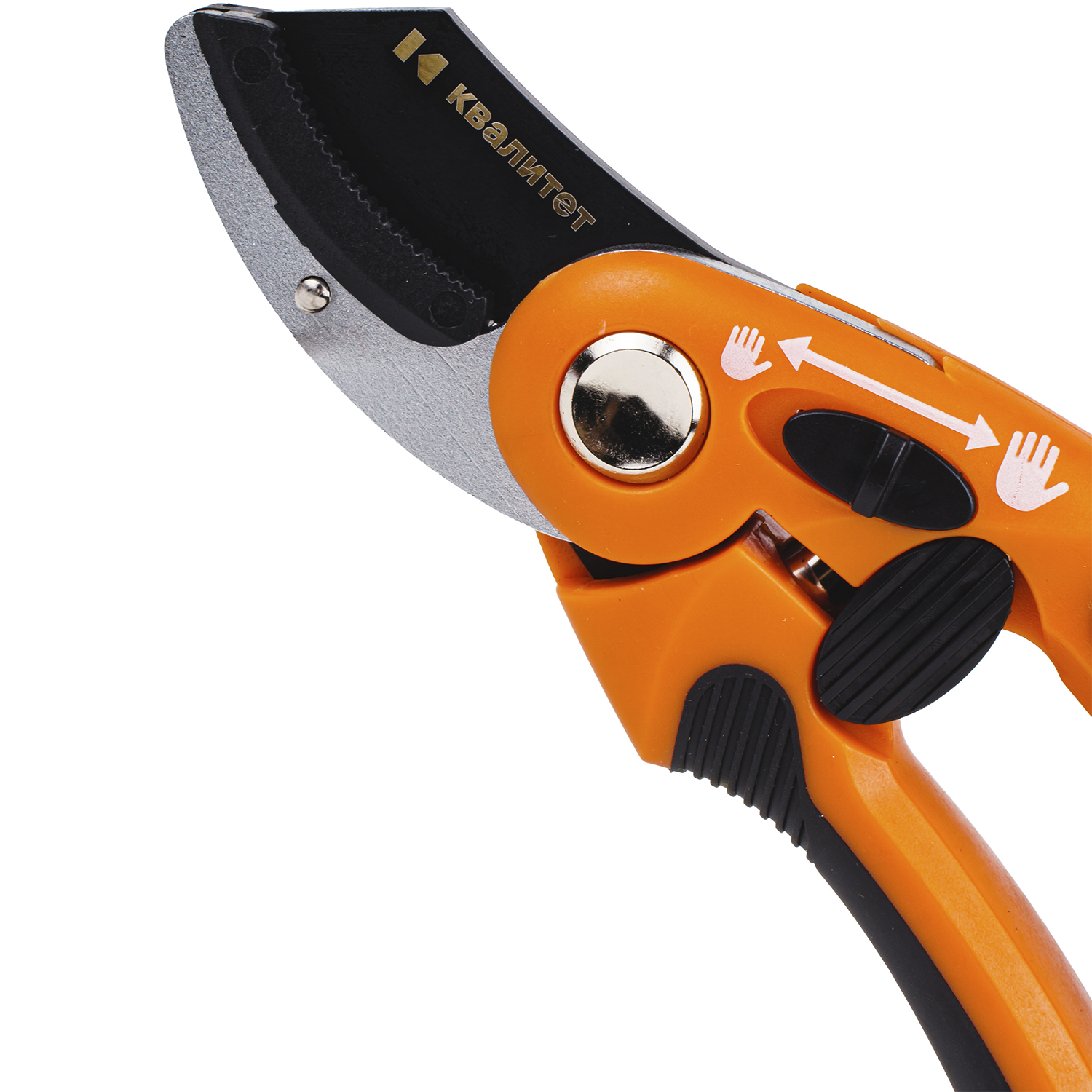 Секатор Квалитет контактный с тефлоновым покрытием с регулировкой захвата 210мм СК-ТРЗ-210