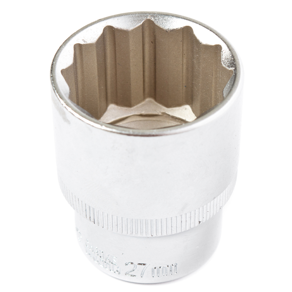 Головка торцевая Квалитет 12-гранная 1/2" 27 мм ГТ12-27-12