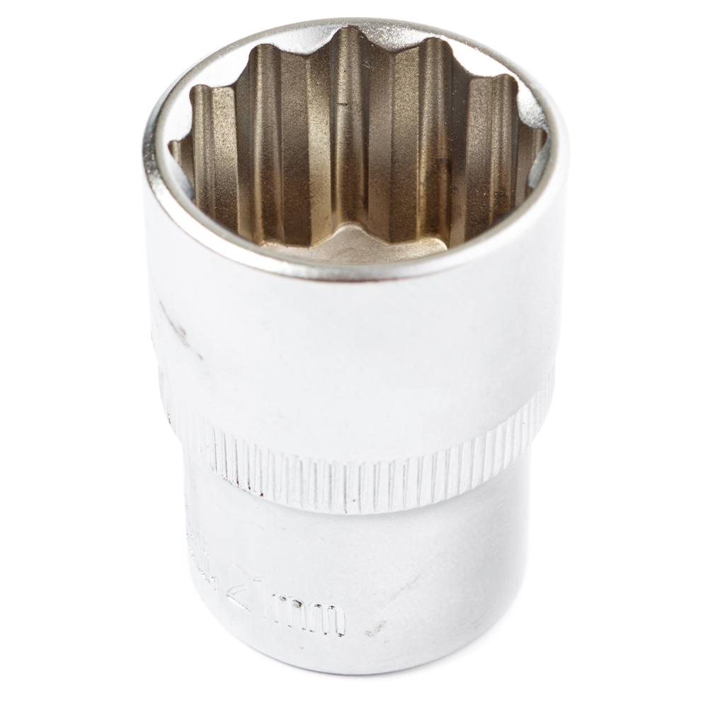 Головка торцевая Квалитет 12-гранная 1/2" 21 мм ГТ12-21-12