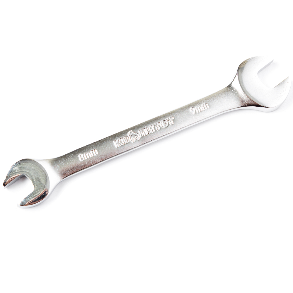 Ключ гаечный рожковый Квалитет 8*9 мм КР-0809