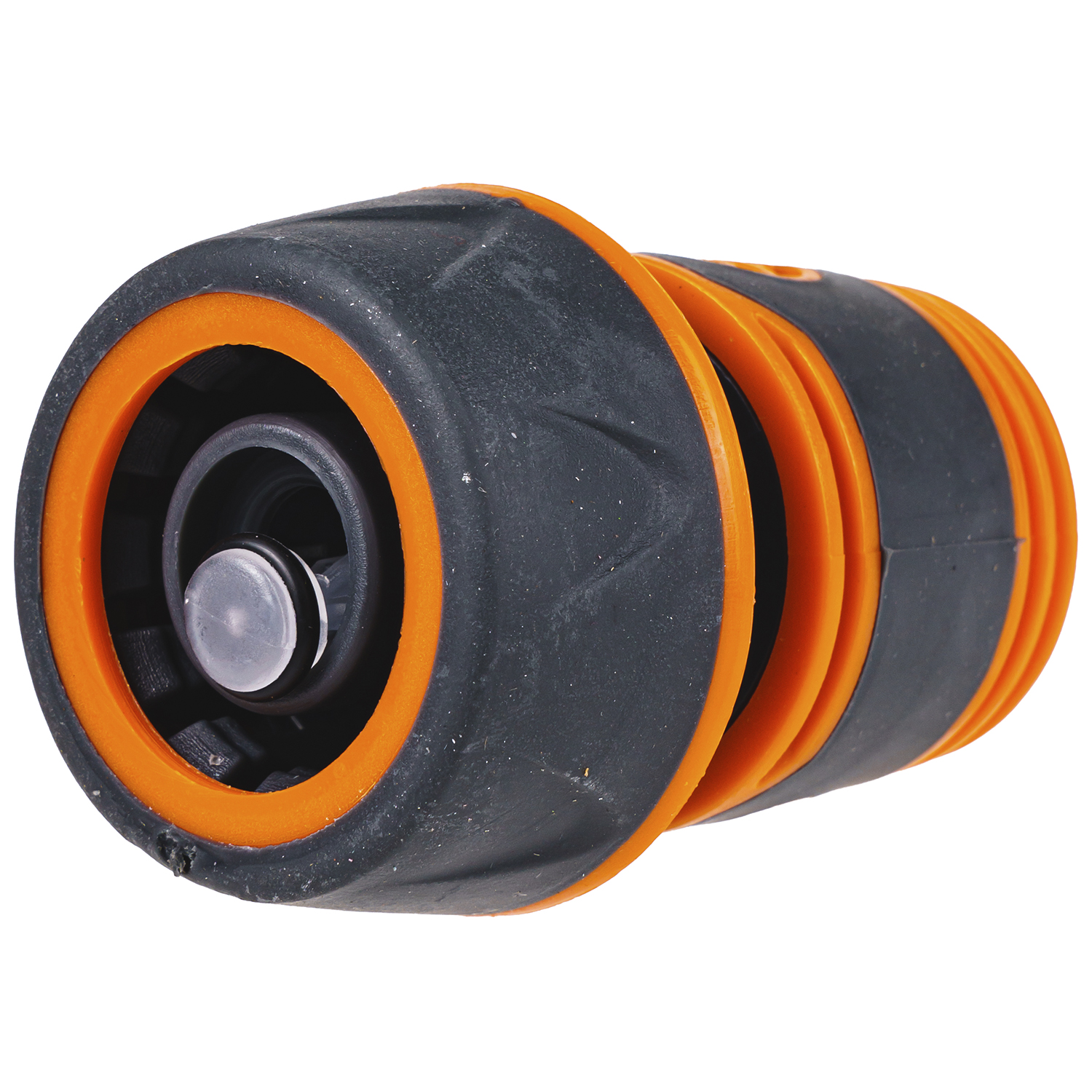 Соединитель быстросъемный с аквастопом Квалитет для шланга 3/4" СБ-34А