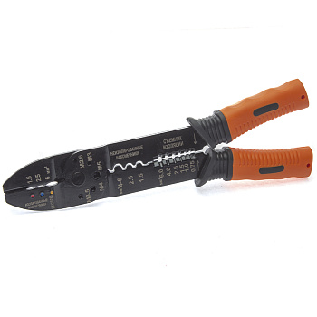 Кримпер Квалитет для обжима наконечников и зачистки проводов КОЗ-22