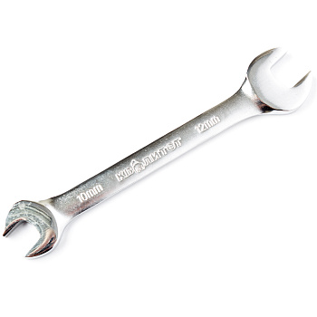 Ключ гаечный рожковый Квалитет 10*12 мм КР-1012