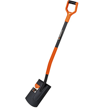 Лопата Квалитет садовая усиленная штыковая прямоугольная металлический черенок ЛС-УШП-1200