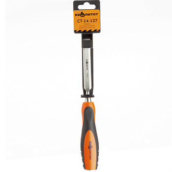 Стамеска Квалитет с двухкомпонентной рукояткой 14 мм СТ-14-127
