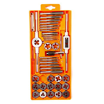 Набор плашек и метчиков Квалитет 40 шт