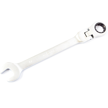 Ключ гаечный комбинированный с трещоткой Квалитет 19 мм ККТ-19Ш