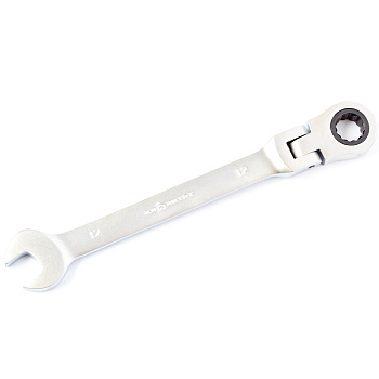 Ключ гаечный комбинированный с трещоткой Квалитет 12 мм ККТ-12Ш