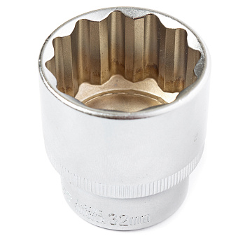 Головка торцевая Квалитет 12-гранная 1/2" 32 мм ГТ12-32-12