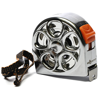 Рулетка Квалитет с полотном из нержавеющей стали 5 м х 19 мм РН-5-19