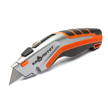 Нож Квалитет с 5 сменными трапециевидными лезвиями Н-19АРТ