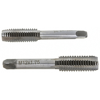 Метчик Квалитет М12х1,75мм (2 шт) М-12-1,75